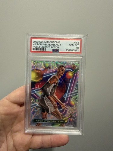 Topps Chrome Cosmic Victor Wembanyama Nucleus Psa 10