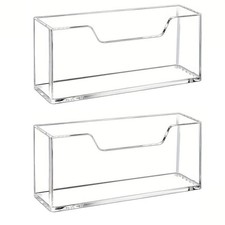 2pcs Waterproof For Acrylic Kitchen Paper Towel Holder for For home Dining Use