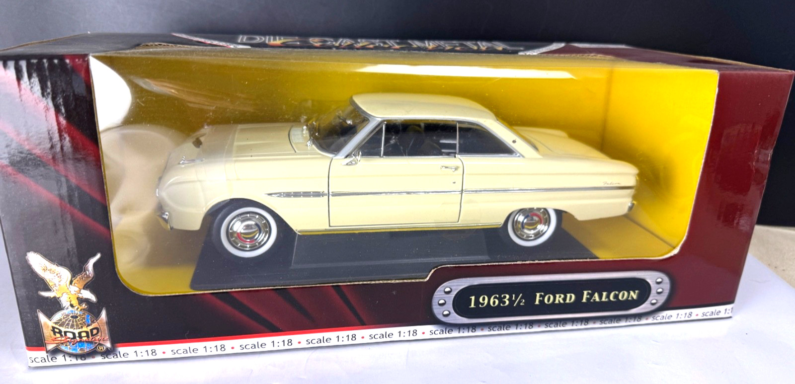 Rare Road Signature 1963 1/2 Ford Falcon 1:18 Scale Diecast Model - NEW in Box