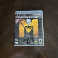 Metro Last Light Limited Edition Combined Shipping Available Ps3 Tested Cib