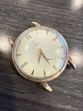 1950 Vintage Omega Automatic Bumper Cal.332 Gold Plated 80M 34mm Running Project
