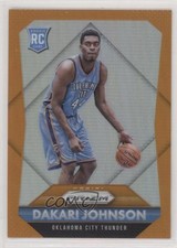 2015-16 Panini Prizm Rookies Orange Prizm 61/65 Dakari Johnson #315 02xx