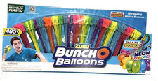 ZURU Bunch O Balloons 465 Rapid-Fill Self-Tying Water Balloons BOX damage LBS1