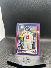 2025 Panini Donruss #230 Graham Gano GIANTS Press Proof Purple🏈NM/MT