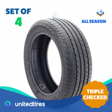 Set Of 4 Used 26550r20 Goodyear Fortera Hl 107t - 7.5-932 P3id