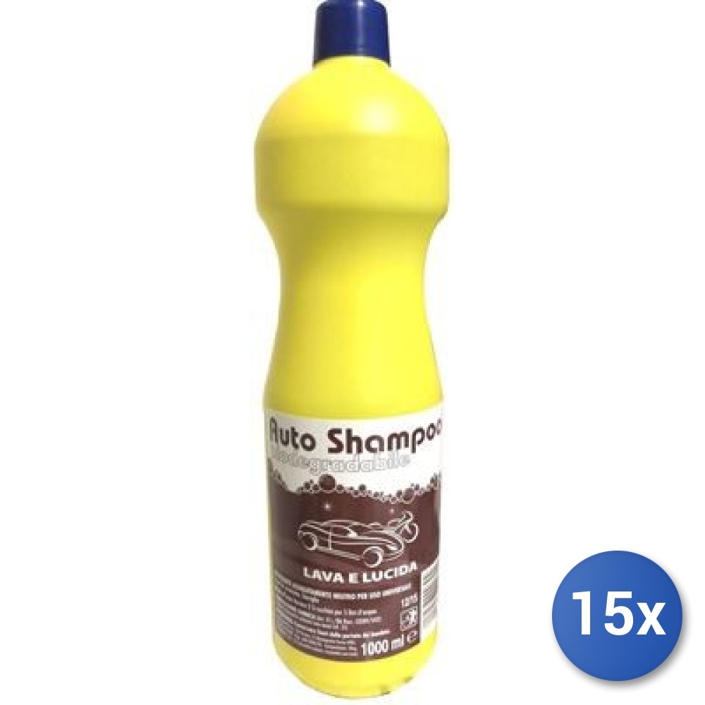 15x Bundle Auto Shampoo 1L Lava e Lucida Vete | Offerta Stock Carrozzeria