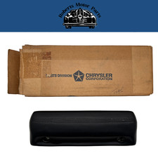 New Old Stock Mopar Front Armrest Pad Black For 1966-67 Dodge Plymouth 1260bx9 New Old Stock Mopar Front Armrest Pad Black For 1966-67 Dodge Plymouth 1260bx9