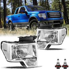 Headlight Assembly Compatible with 2009 2010 2011 2012 2013 2014 Ford F150 Headl
