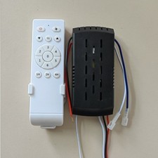 DC24V Fan Remote Control with Receiver Option for 6-Speed DC Ceiling Fans Setup