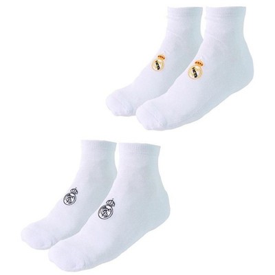 Real Madrid Socken 2er-Pack Weiß Fansocken Sport 2900003458