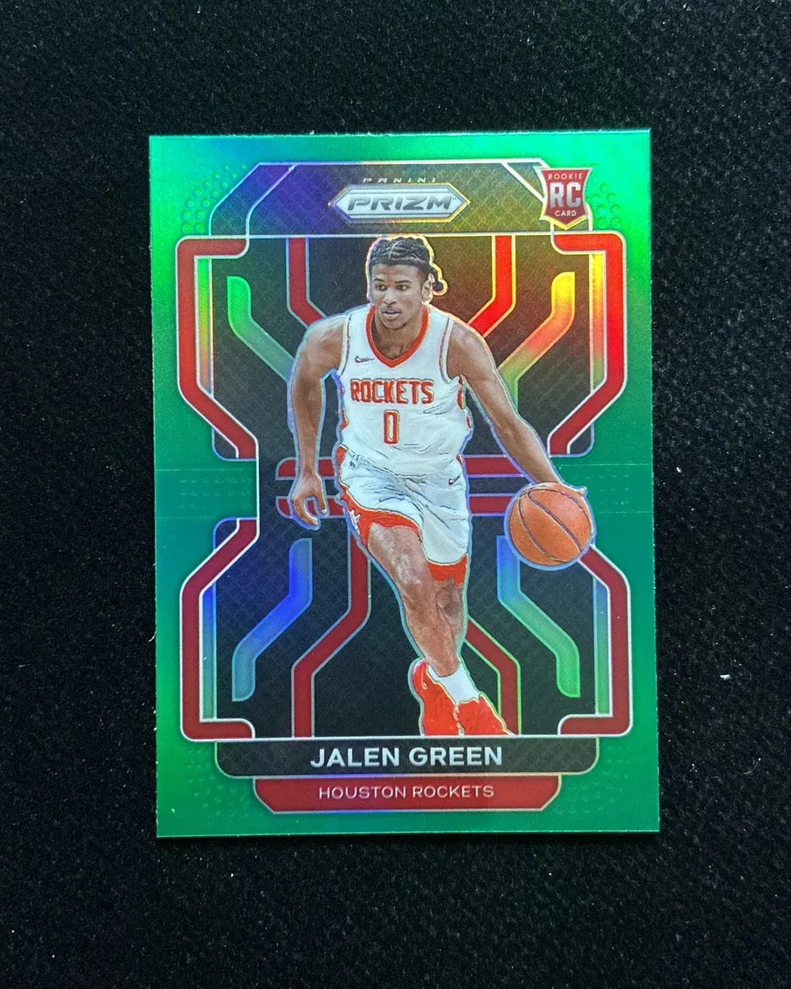 2021-22 Panini Prizm Green #306 Jalen Green RC Rookie Rockets yo4 -WN24