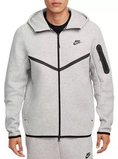 Nike Tech Fleece Windrunner Full-Zip Jacket Grey HV0949-063 Men  s Sizes S-XL