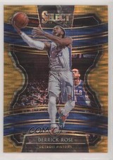 2019 Select Concourse FOTL Neon Orange Pulsar Prizm 13/13 Derrick Rose #60 0c3