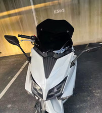 Cupolino Parabrezza Nero Yamaha TMAX 530 2012-2016 Stile Racing Facile Montaggio