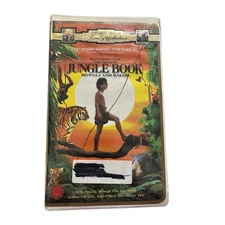 Columbia Rudyard Kipling’s the Second Jungle Book Mowgli and Baloo VHS Clamshell