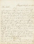 George W.H. Calver Civil War ALS – 147th PA Assistant Surgeon Letter 1864