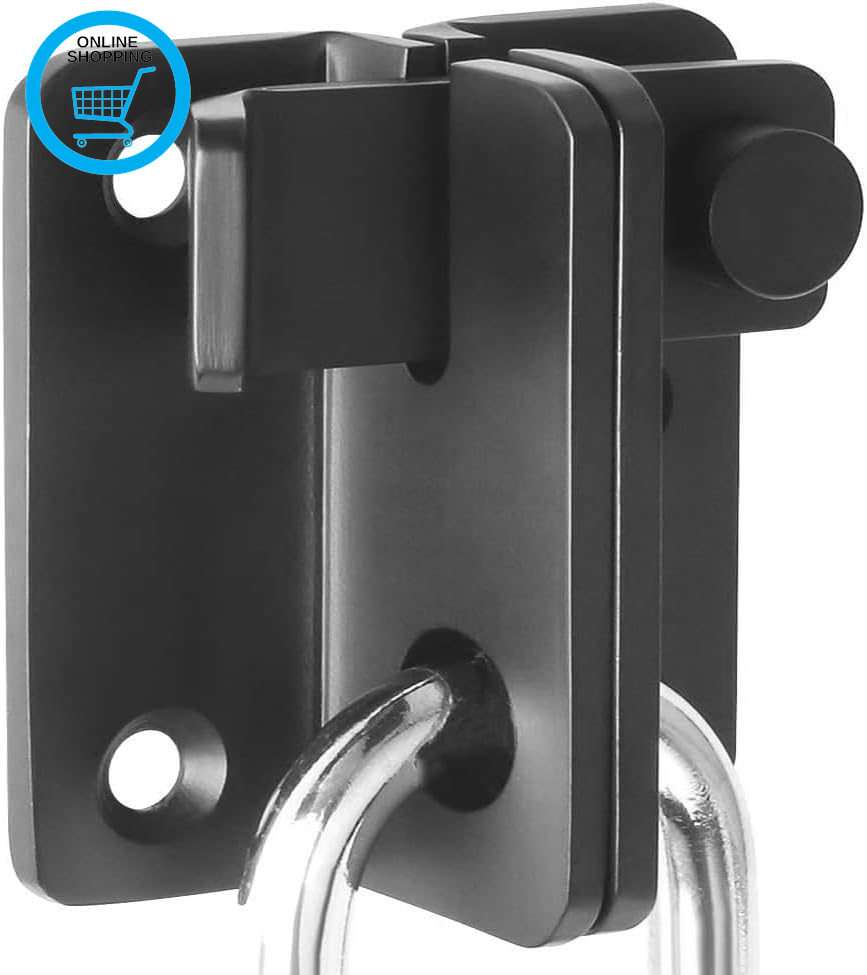 Flip Latch Gate Latches Slide Bolt Latch Safety Door Lock Catch for Barn Cabinet