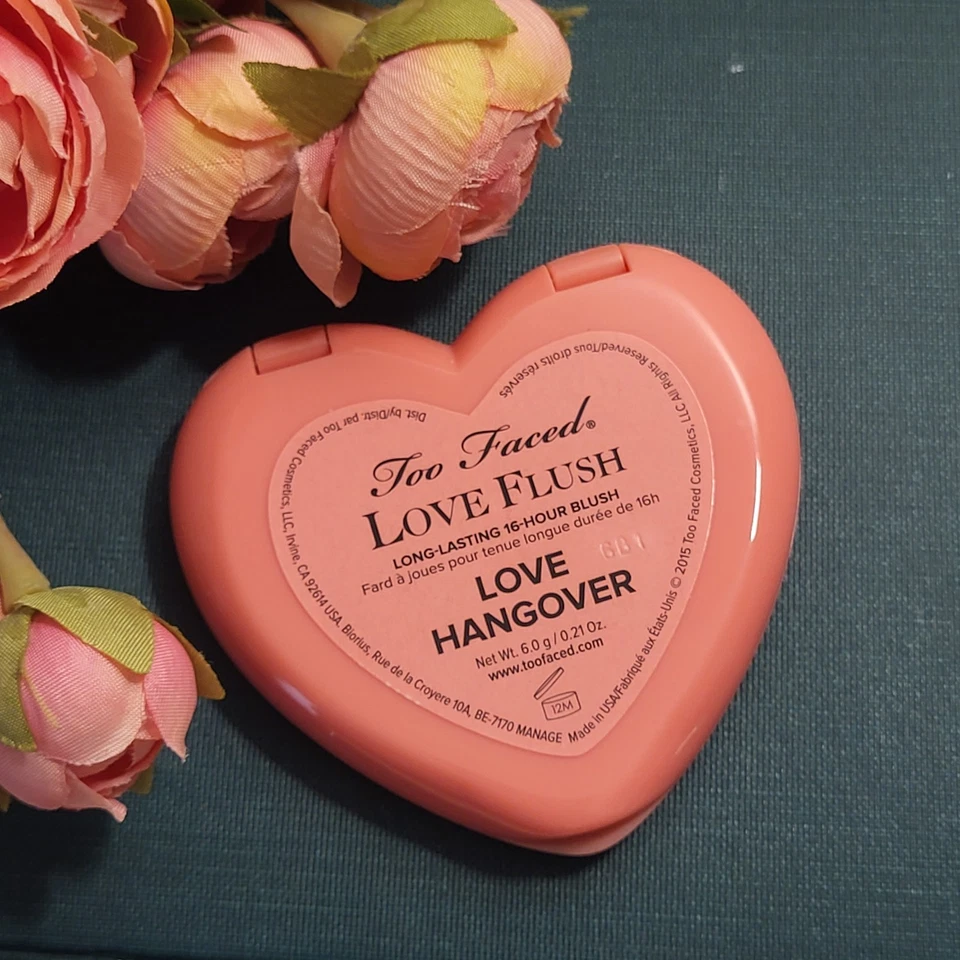 Too Faced Love Flush LOVE HANGOVER Blush 6.0 g/0.21 oz  Full Sz Discontinued NIB - Image 3 of 4