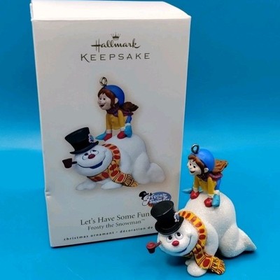 Hallmark Frosty The Snowman Let's Have Some Fun Christmas Ornament 2007