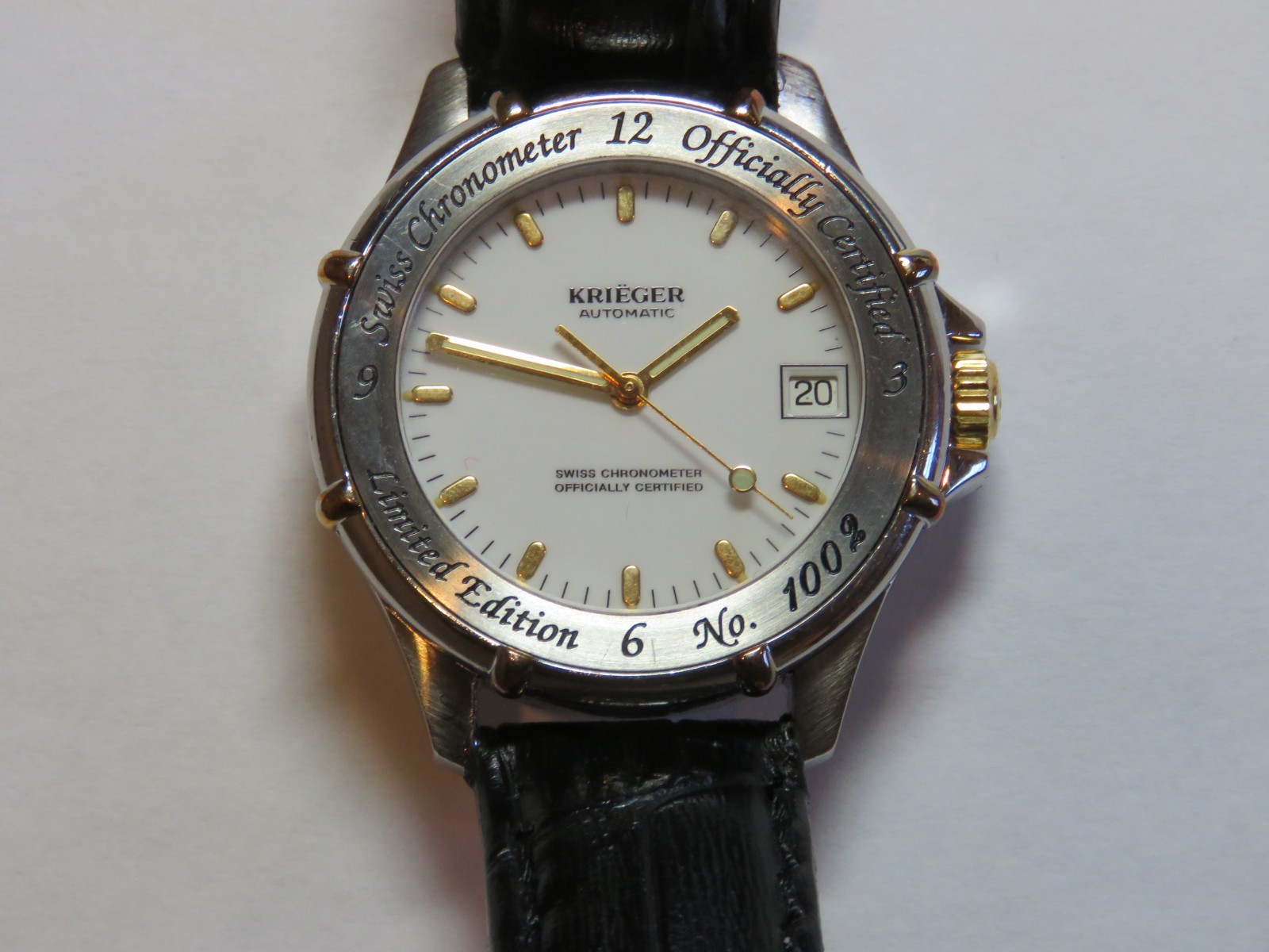 Krieger Automatic Chronometer Watch, eta 2892 - image 2