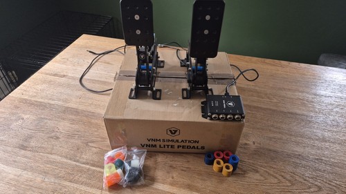 Fanatec CSL sim racing pedals, boxed in good condition