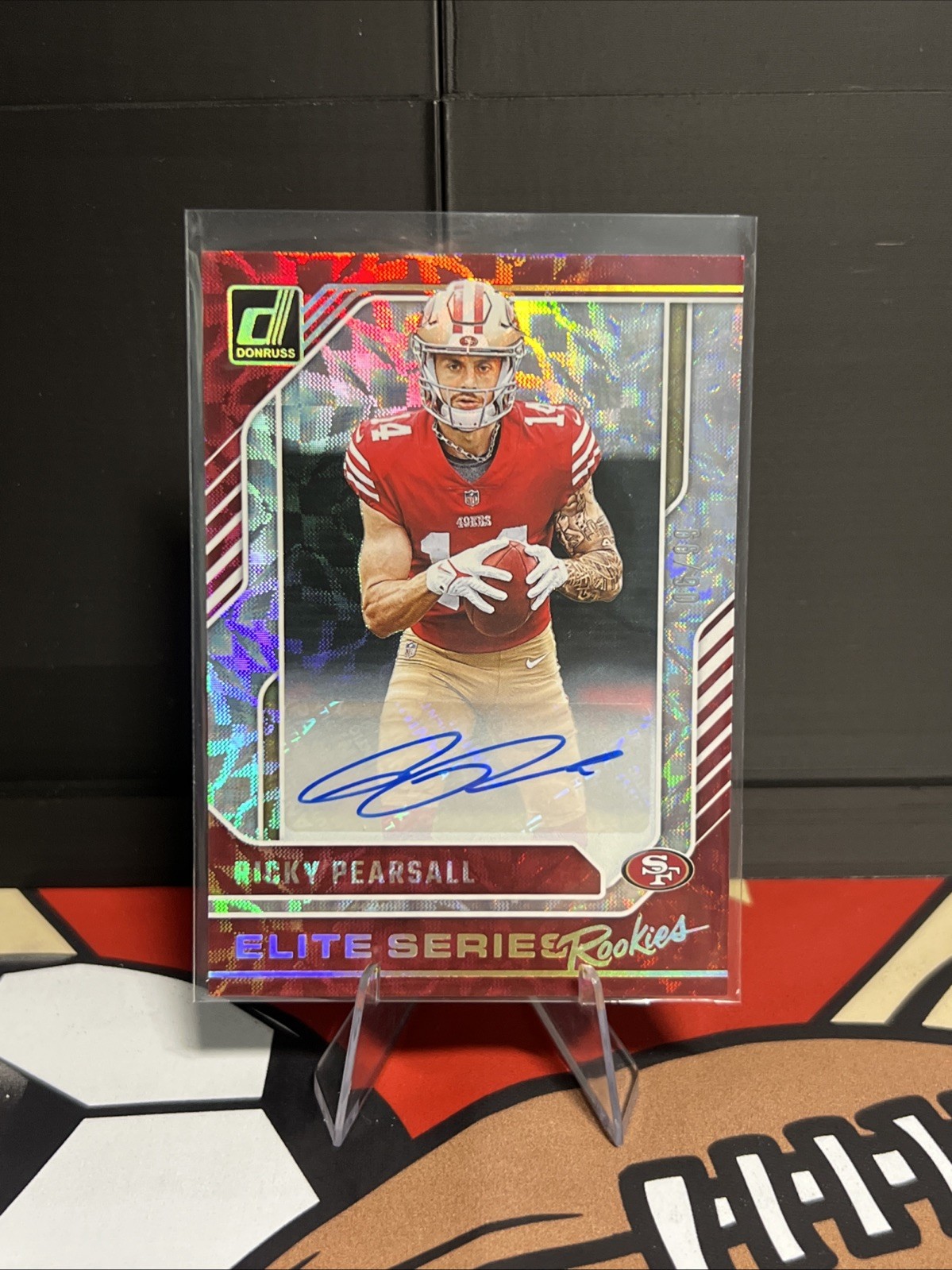 2024 Donruss Ricky Pearsall The Elite Series Rookies Auto /99 RC 49ers