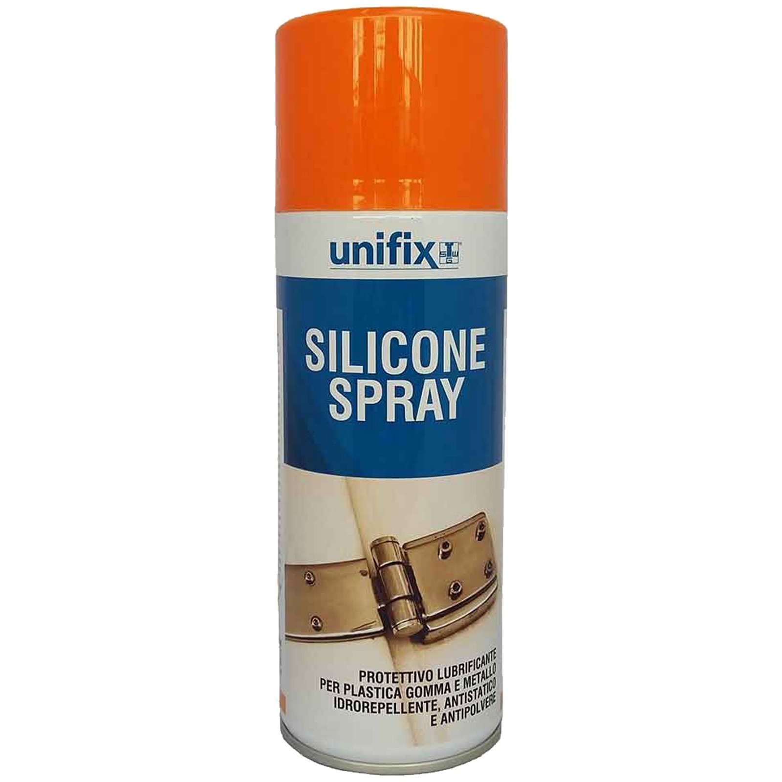 SILICONE SPRAY UNIFIX LUBRIFICANTE PER PLASTICA GOMMA E METALLO