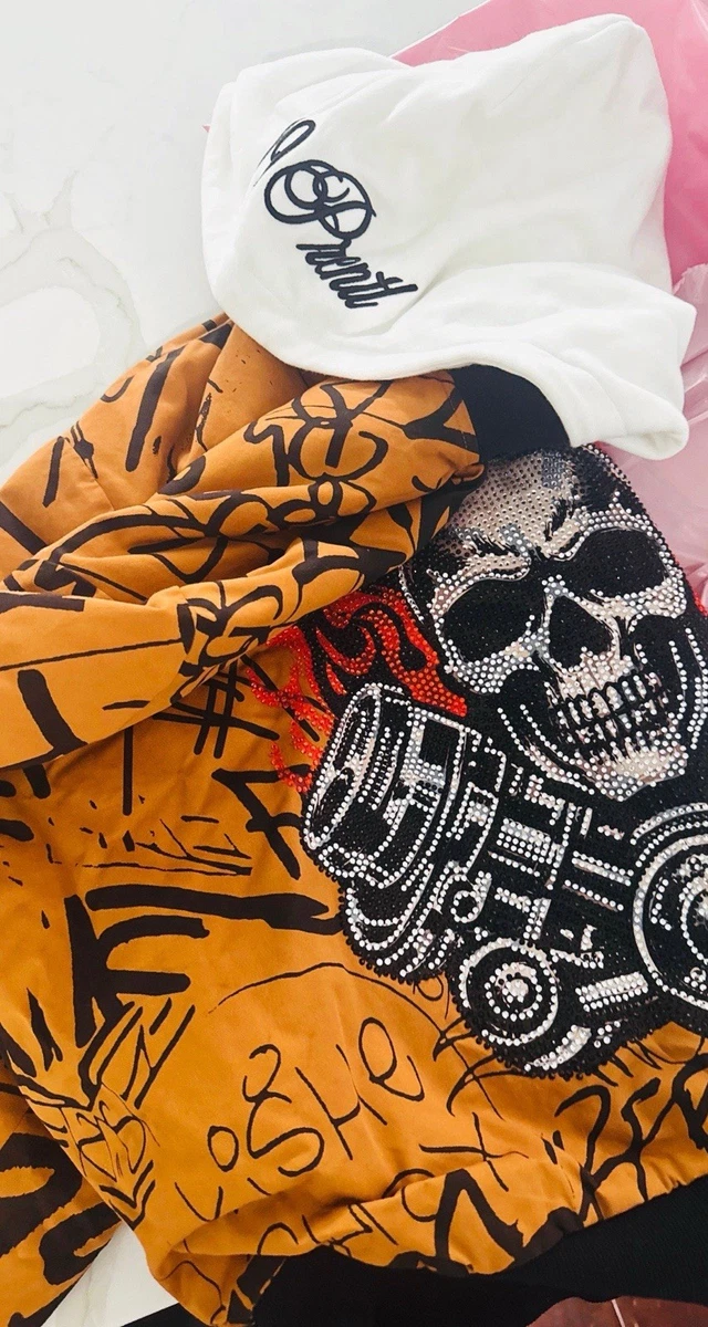 エドハーディー y2k スカル アート デザイン パープル フリンジ スカーフ Ed Hardy Women's Scarf and Wrap for sale | eBay