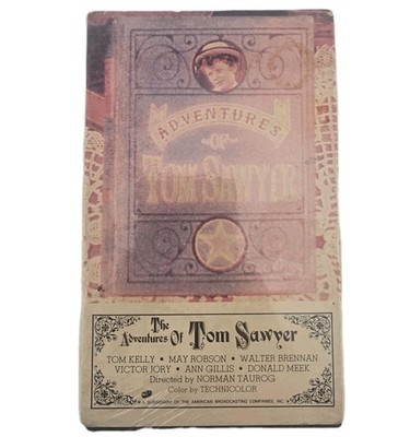 Adventures of Tom Sawyer Beta Betamax 1965 (1980) - Resealed - Rare