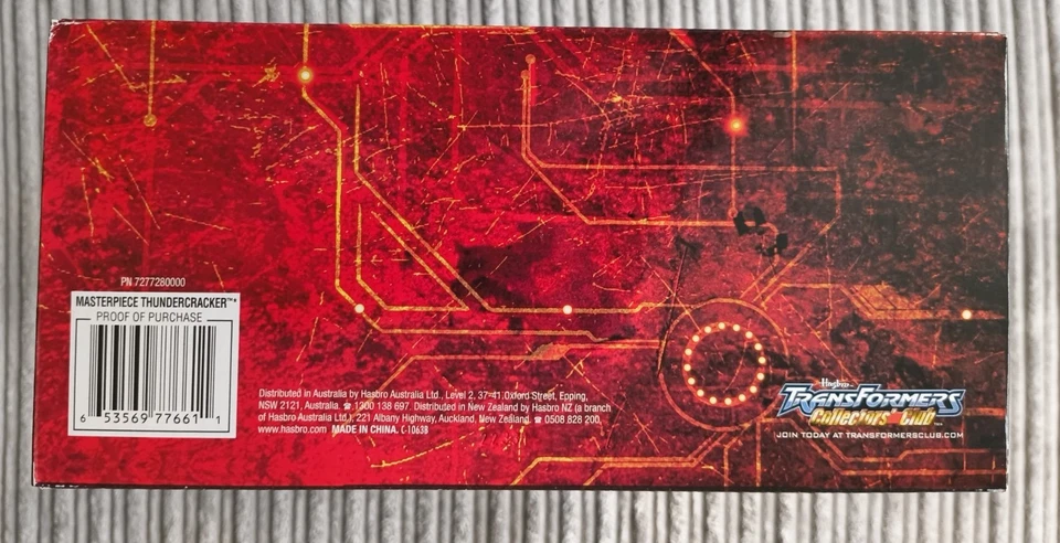 Hasbro Transformers G1 Masterpiece Thundercracker MISB 2012 - Image 4 of 4