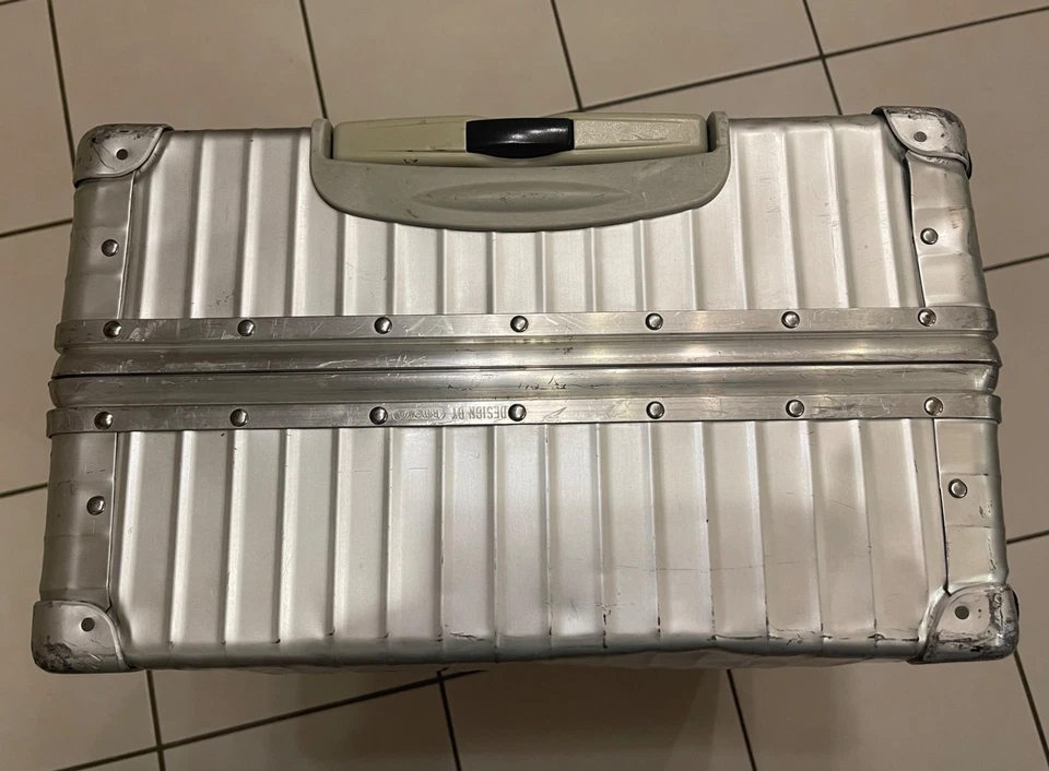 Original Rimowa Alu Koffer 64x43x25cm 2 Schlüssel - gebraucht - - Bild 4 von 4