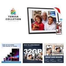 NEW SEALED 16.7 Inch Extra Large Digital Picture Frame WiFi 32GB, Electronic Pho