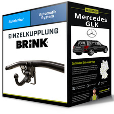 Abnehmbare Anhängerkupplung für MERCEDES GLK 06.2008-11.2015 Typ X204 Brink AHK Abnehmbare Anhängerkupplung für MERCEDES GLK 06.2008-11.2015 Typ X204 Brink AHK