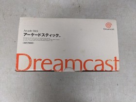 Sega Dreamcast Arcade Stick HKT-7300 Controller with Box UNTESTED