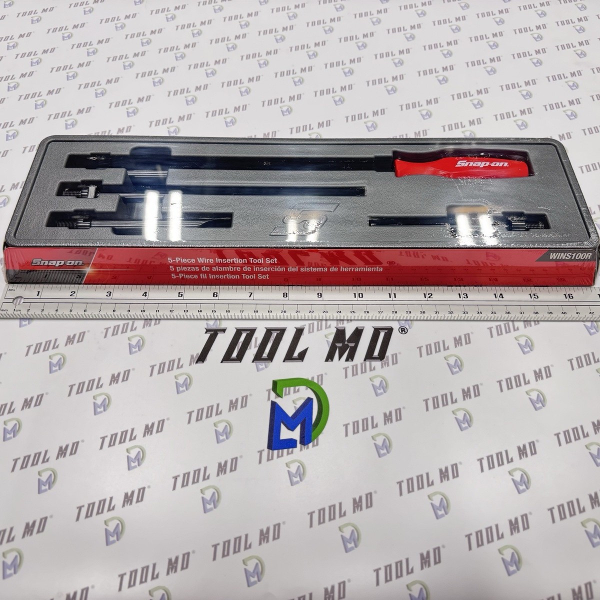 Snap-on Tools USA NEW RED Wire Insertion Tool Set WINS300R | eBay