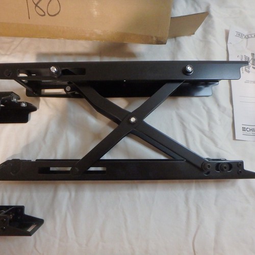 FCAV1U Chief Manufacturing, Pull Hardware, Blk Wall Mount Up to 11.54 inch Ext - Bild 3 von 7