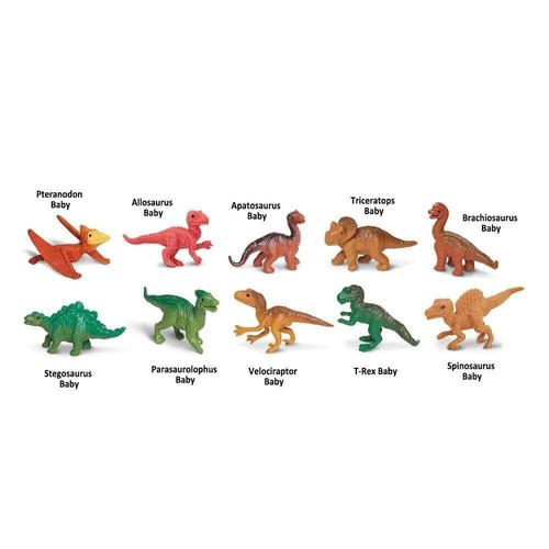 DINO BABIES Figures Toob Safari Ltd playset animal toy - Picture 4 of 4