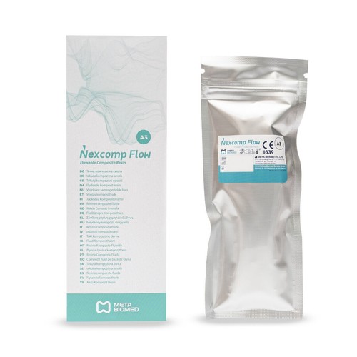 Meta Biomed Nexcomp Flow Low Viscosity Nano Hybrid Resin Flowable Composite A2 - Picture 8 of 9