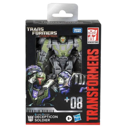 Transformers Studio Series War For Cybertron #08 Deluxe Deception Soldier - Picture 3 of 3