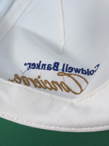 Coldwell Banker Concierge Snapback Hat Vtg Realtor Baseball Cap White Cotton - Picture 9 of 9