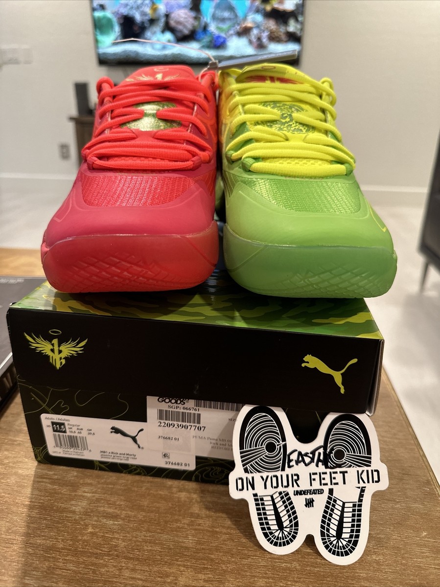 Size 11.5 PUMA MB.01 x Rick and Morty 2022 Brand New  display picture 1