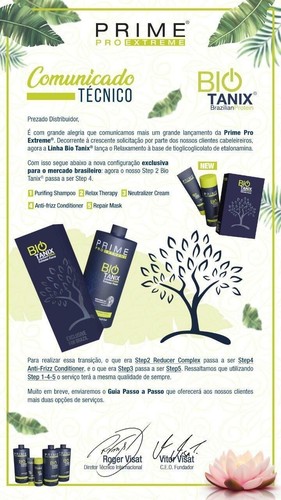 Bio Tanix Prime Pro Extreme Keratina Brasileira Kit Sem Formol Autêntico. - Bild 3 von 8