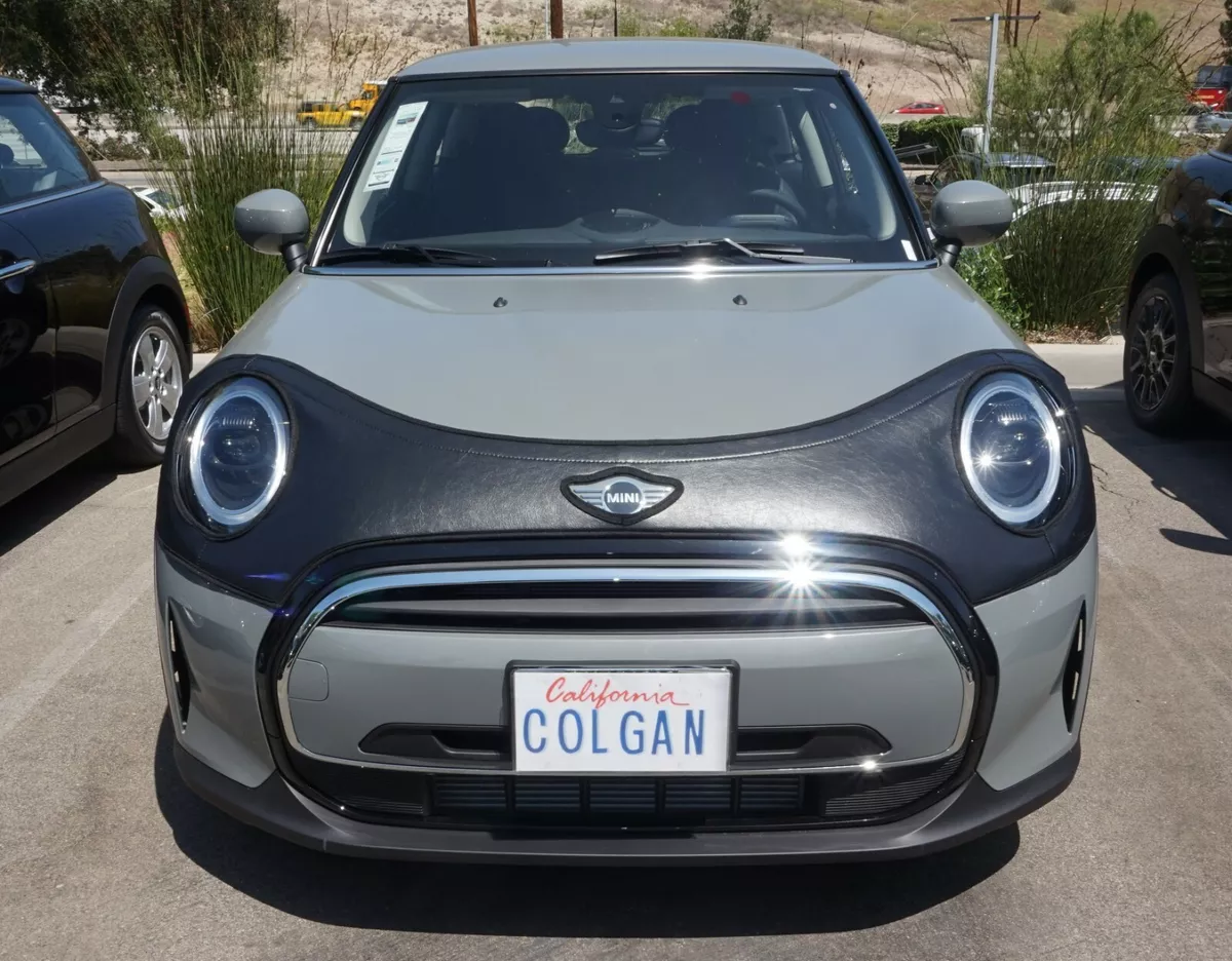 Mini cooper bonnet on sale bra