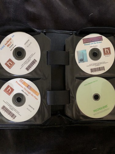 CD Leather Bound Case Heartland Community Church & Word Becomes Flesh 51 CDs - Picture 8 of 13
