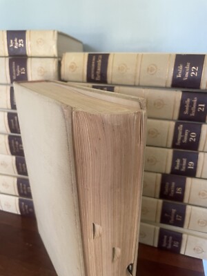 Vintage 1966 Encyclopedia Britannica 1768 Edition COMPLETE Set 24 Volume Vintage 1966 Encyclopedia Britannica 1768 Edition COMPLETE Set 24 Volume