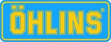 #2292 (1) 6" Ohlins Shock Sponsor Racing 1980's Vintage Decal Sticker LAMINATED