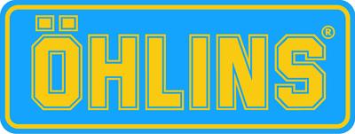 #2514 (2) 2'' Ohlins Shock Sponsor Racing 1980's Vintage Decal Sticker LAMINATED