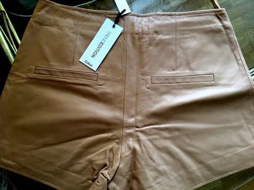 NEW Leather shorts size M - Picture 4 of 5
