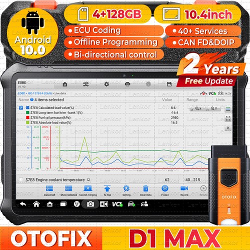 OTOFIX D1 PROS D1 MAX Bi-Directional Full System Diagnostic Scanner Key Coding - Picture 1 of 57