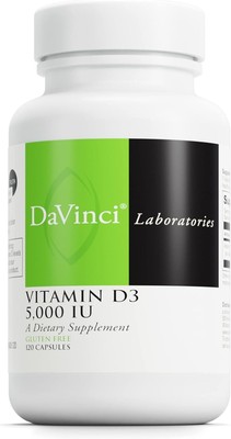 DAVINCI Labs Vitamin D3 5000 IU - Dietary Supplement to Support Healthy... 